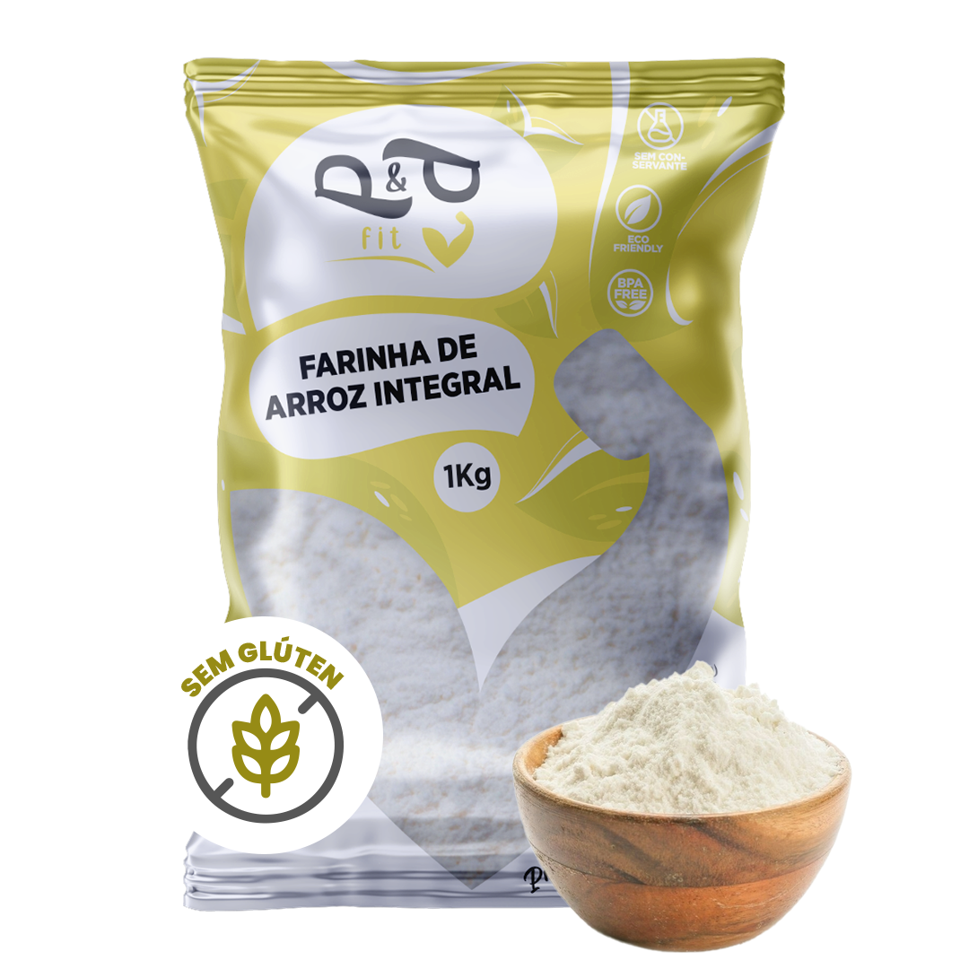 Farinha de Arroz Integral - - P&P